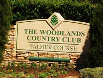 Round of 4 at the Woodlands country club palmer course 202//154